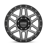 Felga aluminiowa KM544 MESA Satin Black W/ Gray Tint KMC - 2