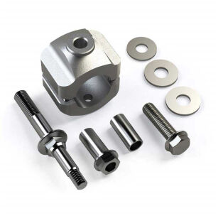 Zestaw do relokacji mocowania amortyzatora skrętu drążek 1-5/8" TeraFlex Lift 0-6"