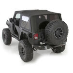 Dach Soft Top Czarny Smittybilt - Jeep Wrangler JK 2 drzwi 07-09 - 3