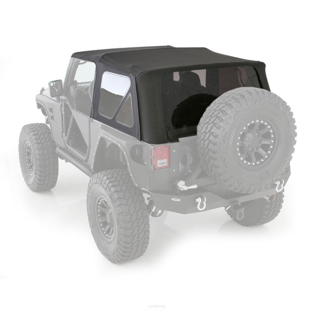 Dach Soft Top Czarny Smittybilt - Jeep Wrangler JK 2 drzwi 07-09