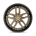 Felga aluminiowa M195 METHOS Matte Bronze Black Bead Ring NICHE ROAD WHEELS - 3