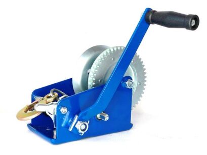 WYCIĄGARKA RĘCZNA KORBOWA WCIĄGARKA 3500lb LINA 1,6 TON