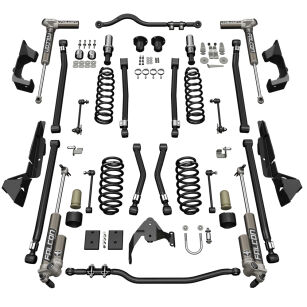 Zestaw zawieszenia Alpine CT4 z amortyzatorami 3.1 Falcon Adjustable Piggyback Lift 4" TeraFlex - Jeep Wrangler JK 07-18 2 Drzwi