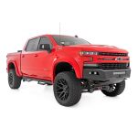 Progi, stopnie boczne czarne Rough Country Nerf Steps - 2