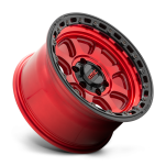 Felga aluminiowa KM548 CHASE Candy Red W/ Black Lip KMC - 2