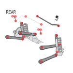 Kompletny zestaw poliuretanowych tulei zawieszenia OFD - 5