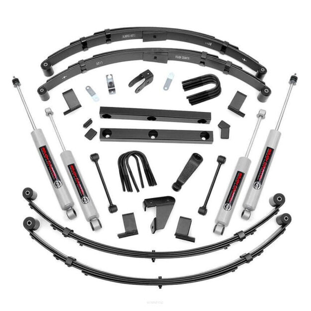 Zestaw Zawieszenia Lift 4'' Rough Country - Jeep Wrangler YJ 87-95