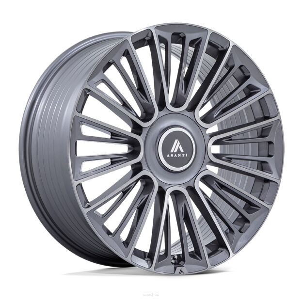 Felga aluminiowa AB049 PREMIER Anthracite Brushed ASANTI