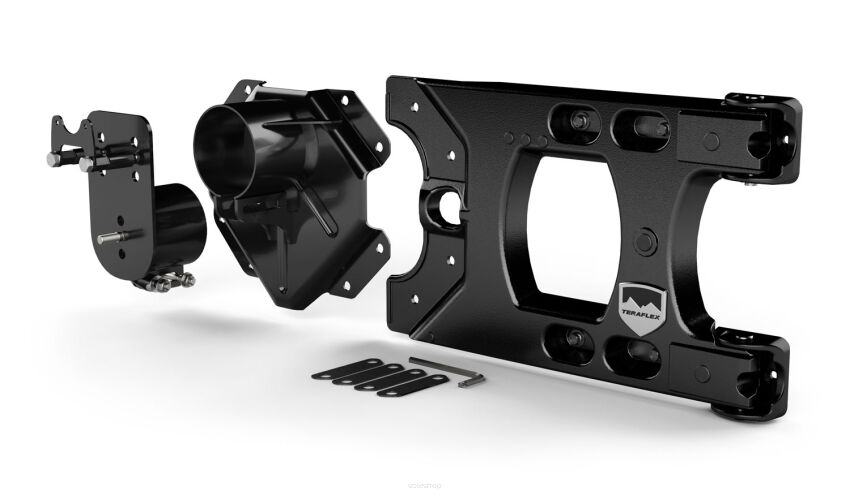 Wzmocnione regulowane mocowanie koła zapasowego Teraflex - Jeep Wrangler JK