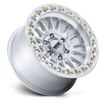 Felga aluminiowa KM552 IMS Gloss Silver W/ Machined Face KMC - 3