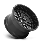 Felga aluminiowa D761 CLASH Gloss Black Milled FUEL - 2