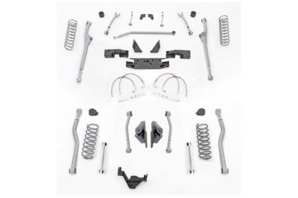 3,5" Extreme Duty Long Arm Lift Kit Radius Przód / 4 Link Tył RUBICON EXPRESS - Jeep Wrangler JK 2 drzwi