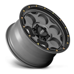 Felga aluminiowa KM541 Dirty Harry Satin Gray W/ Black LIP KMC - 2