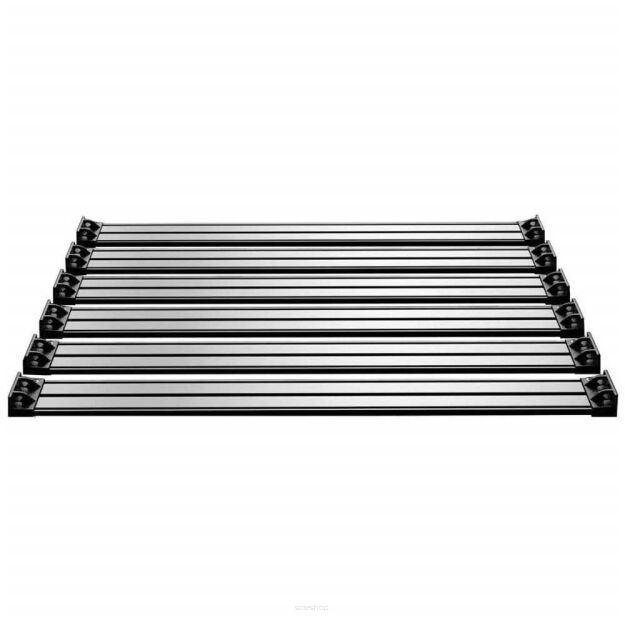 Listwy bagażnika dachowego srebrne TeraFlex Nebo