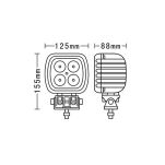 Lampa robocza LED 4x LED - 2