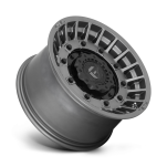 Felga aluminiowa D726 MILITIA Matte Anthracite & Black FUEL - 2