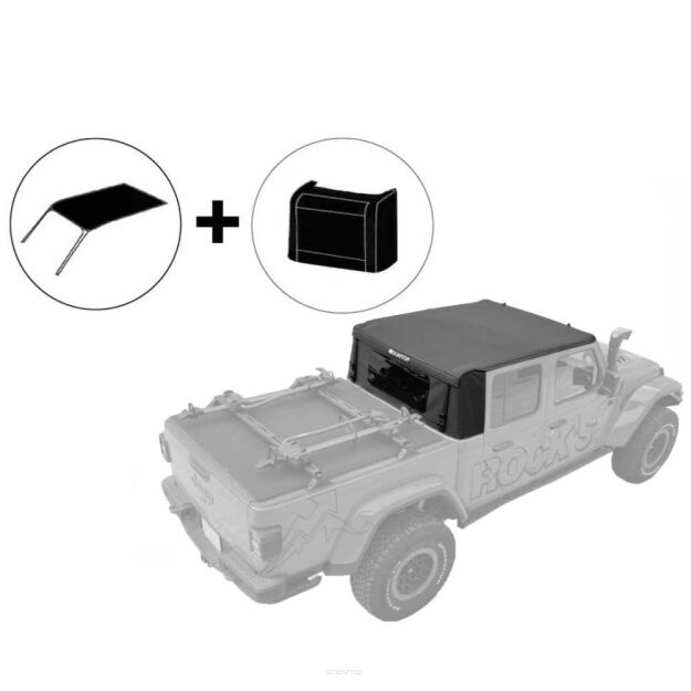 Kompletny soft top Suntop
