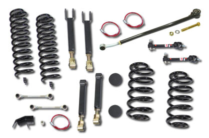 4" CLAYTON OFF ROAD Entry Level Lift Kit zawieszenie - Jeep Wrangler TJ