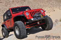 Zderzak przedni BFH z mocowaniem szekli stalowy Poison Spyder - Jeep Wrangler JK 07-18 - 3