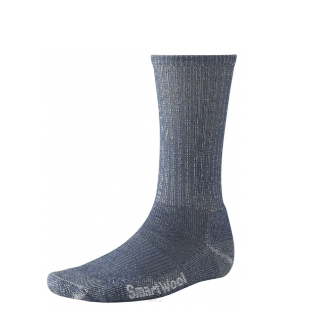 Skarpety trekkingowe wełna merynosów Hike Light Crew 38-41 niebieskie Smartwool