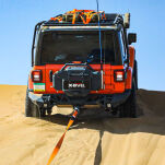 X-Bull wzmocniony zielony pas do drzewa 12T 75mm 9m taśma offroad - 5