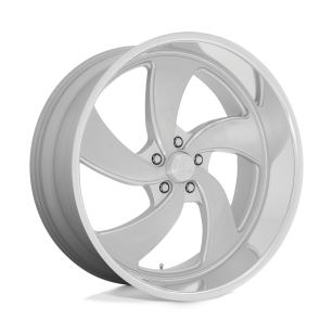Felga aluminiowa U134 DESPERADO Silver Brushed Face Milled Diamond Cut Lip US MAGS