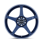 Felga aluminiowa MR159 BATTLE V Obsidian Blue W/ Machined Lip Stripe MOTEGI RACING - 3