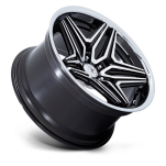 Felga aluminiowa AB046 DUKE Gloss Black Machined ASANTI - 2