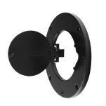 Klapka wlewu paliwa aluminiowa black Smittybilt - 4