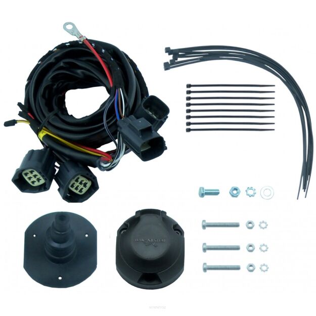 Wiązka przewodów do mocowania haka 13 PIN HAK-SYSTEM