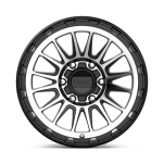 Felga aluminiowa KM542 IMPACT Satin Black Machined KMC - 3