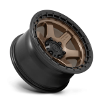 Felga aluminiowa D751 Block Matte Bronze W/ Black Ring Fuel - 2