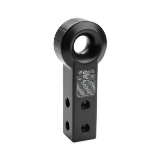 7075 Aluminium Rope Friendly Recovery Hitch Extended - Cerakote Black