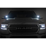 Lampy LED kwadratowe Spot Beam Rough Country Black Series - 4