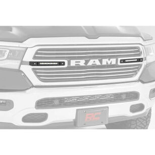 Listwy LED 6" do grilla Rough Country Chrome Series