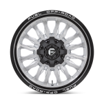 Felga aluminiowa D798 ARC Silver Brushed Face W/ Milled Black Lip FUEL - 2