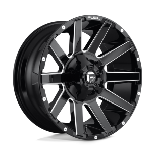 Felga aluminiowa D615 CONTRA Gloss Black Milled FUEL