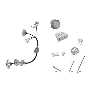 Wiązka przewodów do mocowania haka 13 PIN HAK-SYSTEM