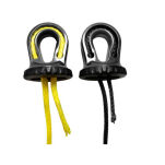 Splicer XTV zaczep/szekla liny wyciągarki czarny Factor 55 - 4