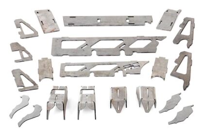 Zestaw Osłon Przedniego Mostu DANA 30 Rough Country - Jeep Wrangler JK