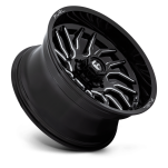 Felga aluminiowa D807 HURRICANE Gloss Black Milled FUEL - 2
