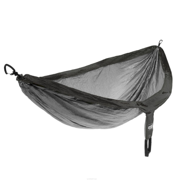 Hamak dwuosobowy DoubleNest szary czarny ENO