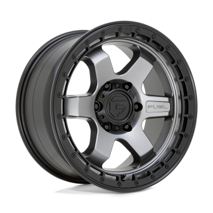 Felga aluminiowa D752 Block Matte Gunmetal W/ Black Ring Fuel