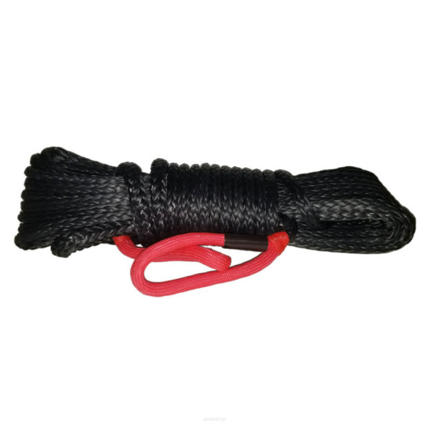 SaberPro 20m Black Winch Extension Rope – 9,500KG