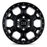 Felga aluminiowa Matte Black W/ Gunmetal Bolts Midhill Black Rhino - 3