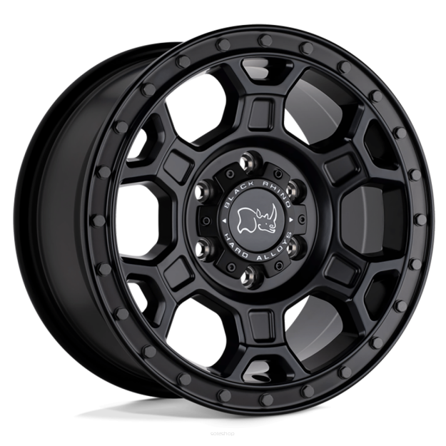 Felga aluminiowa Matte Black W/ Gunmetal Bolts Midhill Black Rhino