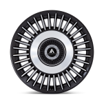 Felga aluminiowa AB040 TIARA Satin Black Bright Mach Face ASANTI - 2