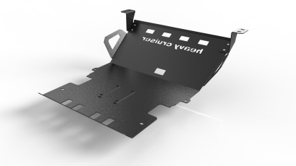 Osłona chłodnic i silnika Mercedes Sprinter 4X4 W 906 NCV3 2006-2018 czerwona