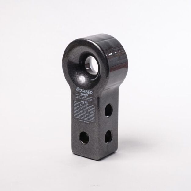 Saber 7075 Alloy Recovery Hitch – Dark Grey Prismatic