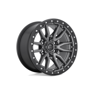 Felga aluminiowa D680 Rebel Matte GUN Metal Black Bead Ring Fuel